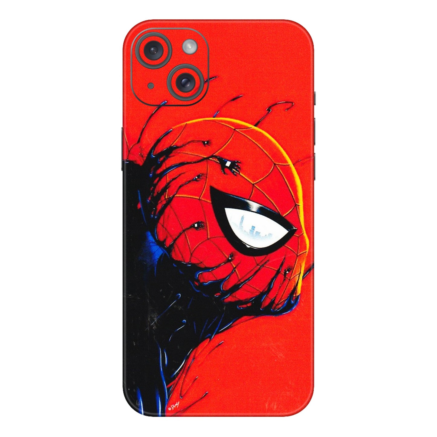 Apple iPhone Skins (All Models) - Spiderman Face Venom - 3D Embossed Finish (L-165) iPhone 15 Plus