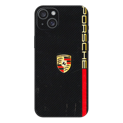 Apple iPhone Skins (All Models) - Premium Porsche - 3D Embossed Finish (L-225) iPhone 15 Plus