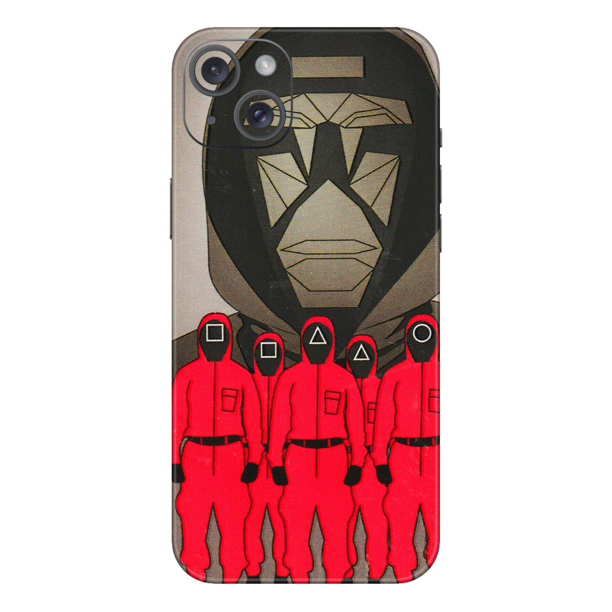 Apple iPhone Skins (All Models) - Squid Game Hero - 3D Embossed Finish (L-245) iPhone 15 Plus
