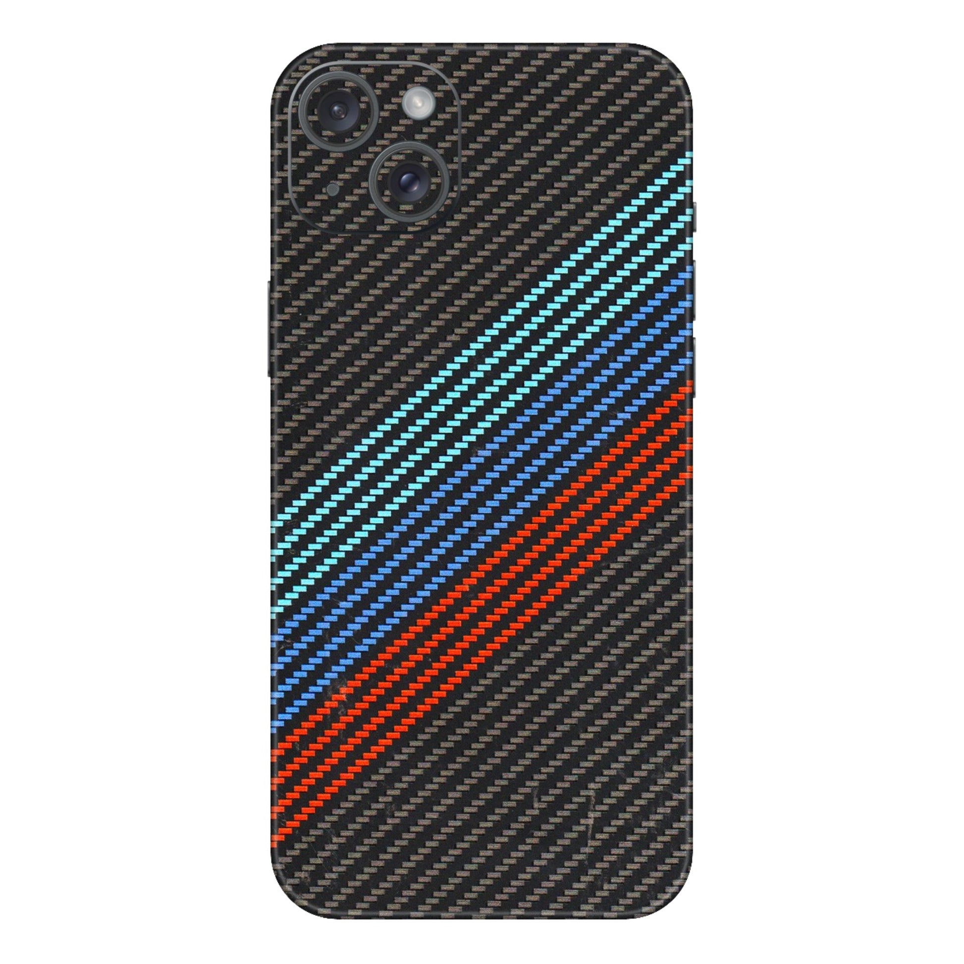 Apple iPhone Skins (All Models) - Carbon BM - 3D Embossed Finish (L-302) iPhone 15 Plus