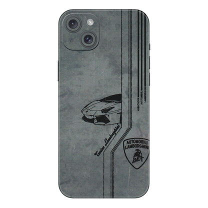 Apple iPhone Skins (All Models) - New Lamborgini Aventador - 3D Embossed Finish (L-321) iPhone 15 Plus