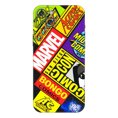 Apple iPhone Skins (All Models) - Bongo Comic Con - 3D Embossed Finish (L-325) iPhone 15 Plus