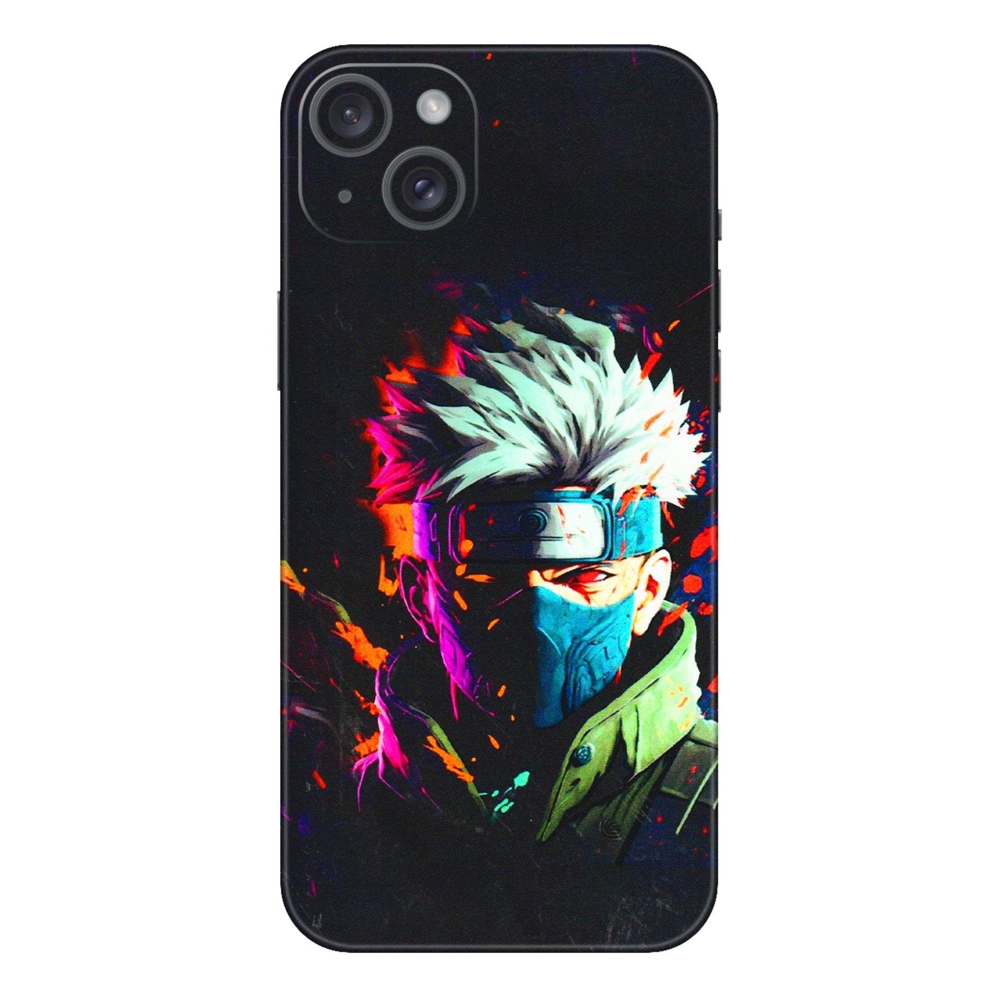 Apple iPhone Skins (All Models) - Anime Cool Character - 3D Embossed Finish (L-59) iPhone 15 Plus