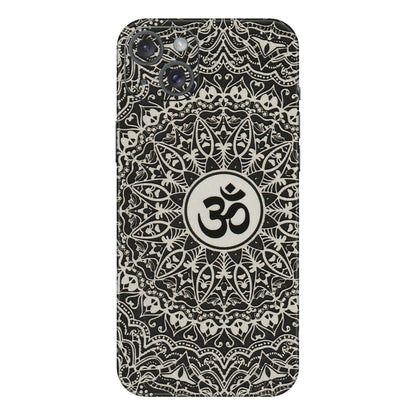 Apple iPhone Skins (All Models) - Aum Elegant Mandala - 3D Embossed Finish (L-62) iPhone 15 Plus