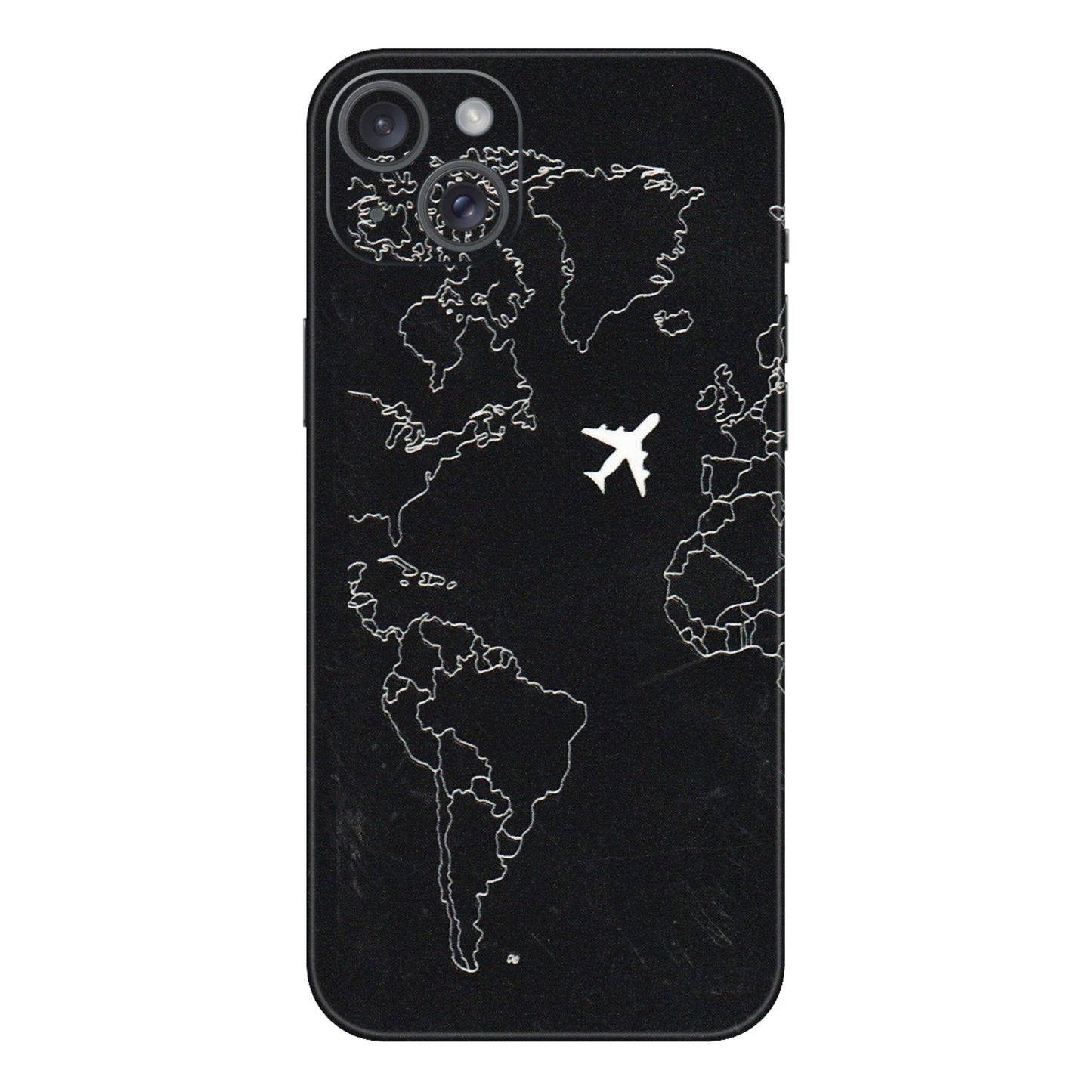 Apple iPhone Skins (All Models) - Never Ending Travel - 3D Embossed Finish (L-79) iPhone 15 Plus