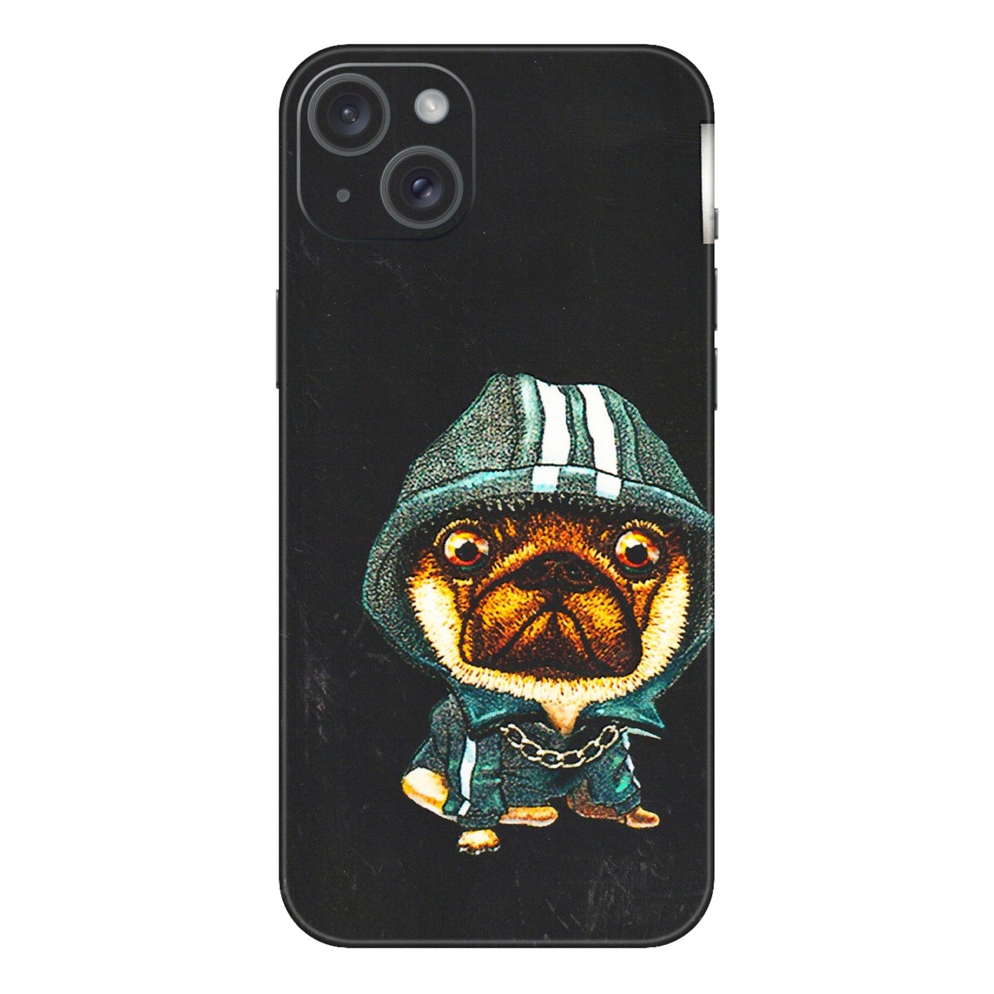 Apple iPhone Skins (All Models) - Puppy N Hoodie - 3D Embossed Finish (L-90) iPhone 15 Plus