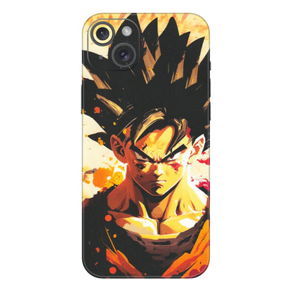 Apple iPhone Skins (All Models) - Angry Goku - Matte Finish (M-12) iPhone 15 Plus