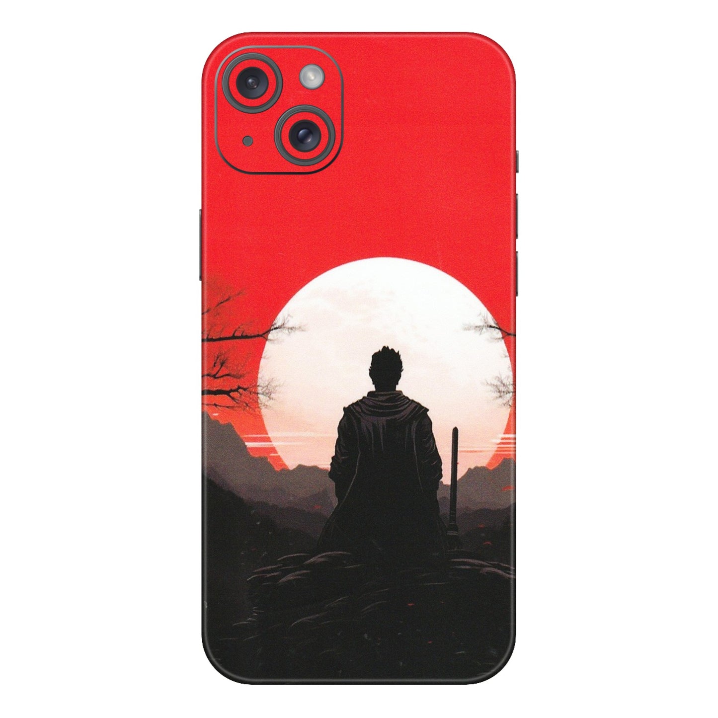 Apple iPhone Skins (All Models) - Samurai Anime - Matte Finish (M-141) iPhone 15 Plus