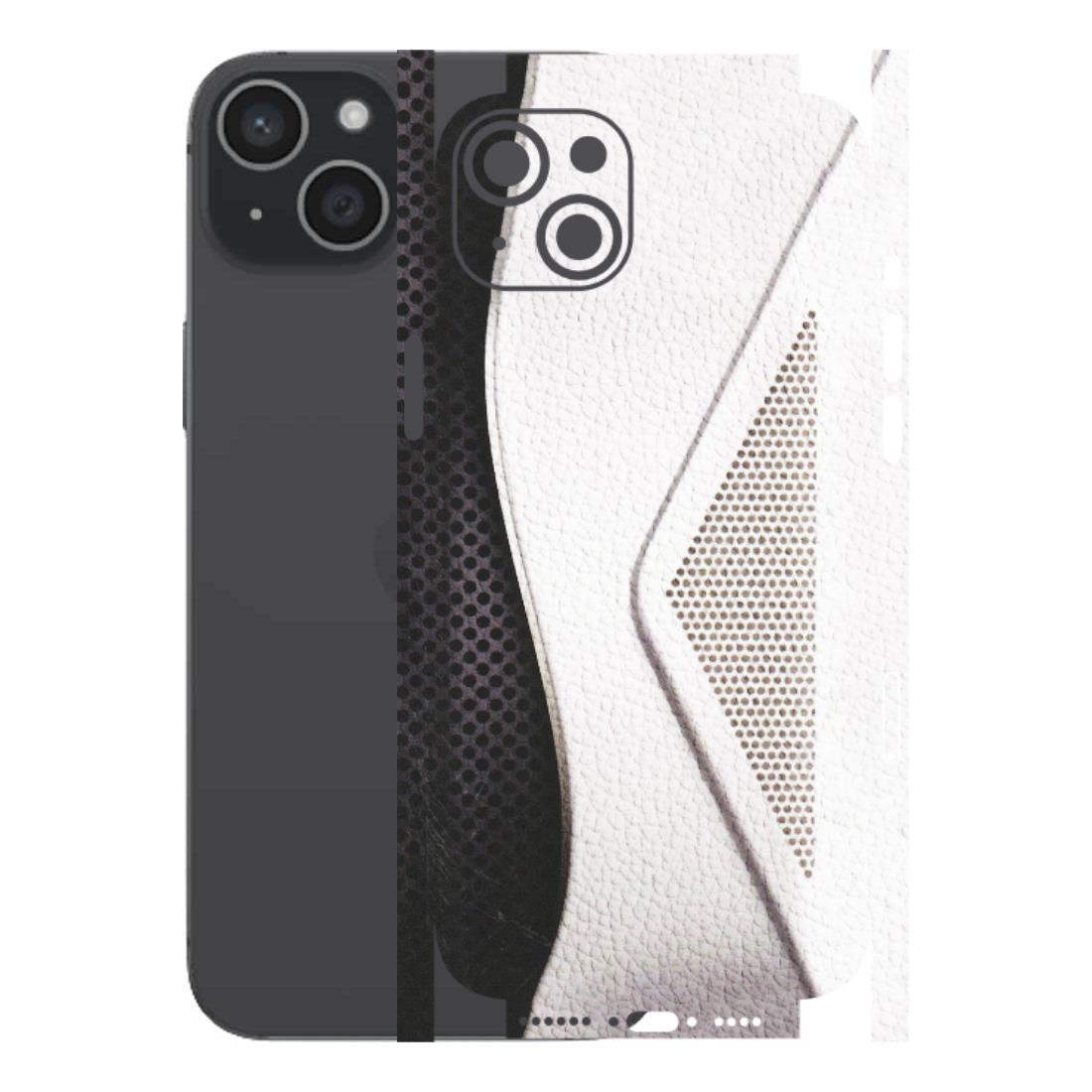 Apple iPhone Skins (All Models) - Black And White Iconic Convoy - Matte Finish (M-149) iPhone 15 Plus