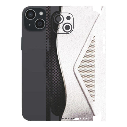 Apple iPhone Skins (All Models) - Black And White Iconic Convoy - Matte Finish (M-149) iPhone 15 Plus