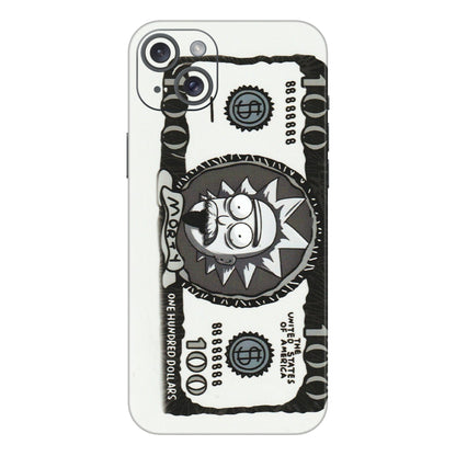 Apple iPhone Skins (All Models) - Rick And Morty Hundred Dollar Anime - Matte Finish (M-161) iPhone 15 Plus