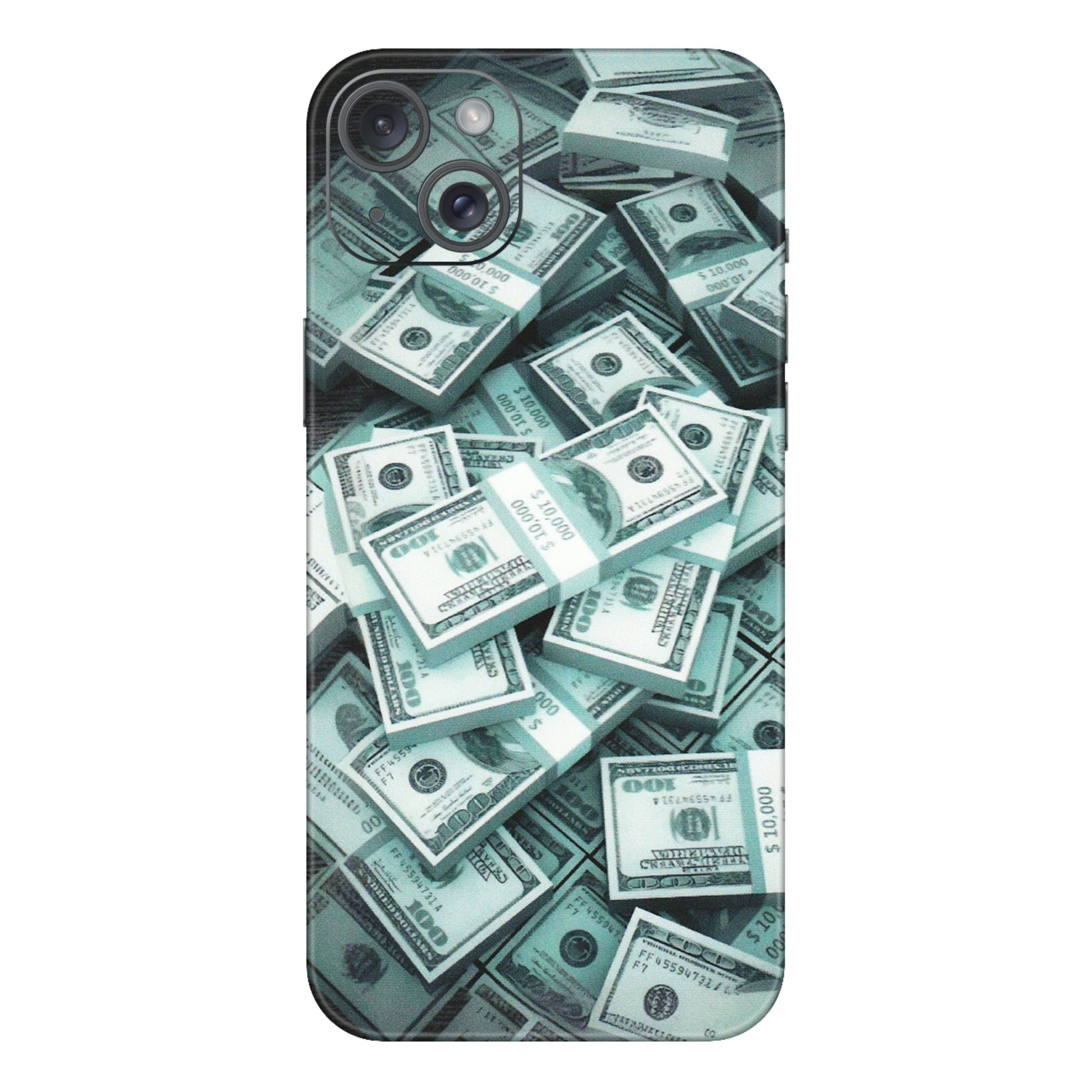 Apple iPhone Skins (All Models) - Hundred Dollar Bill - Matte Finish (M-162) iPhone 15 Plus