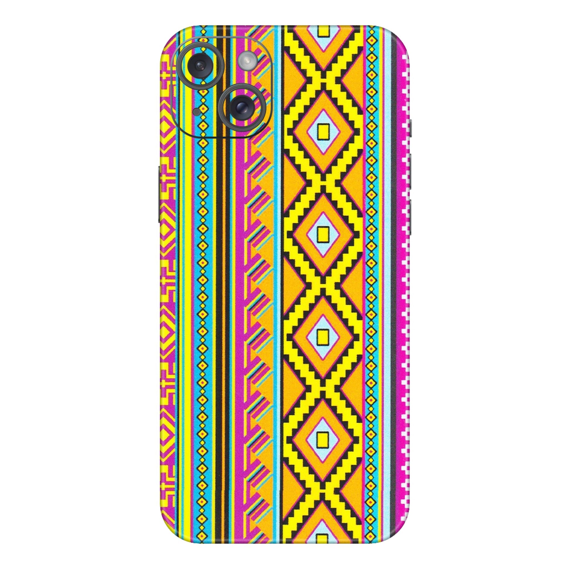 Apple iPhone Skins (All Models) - Thai illustration - Matte Finish (M-89) iPhone 15 Plus