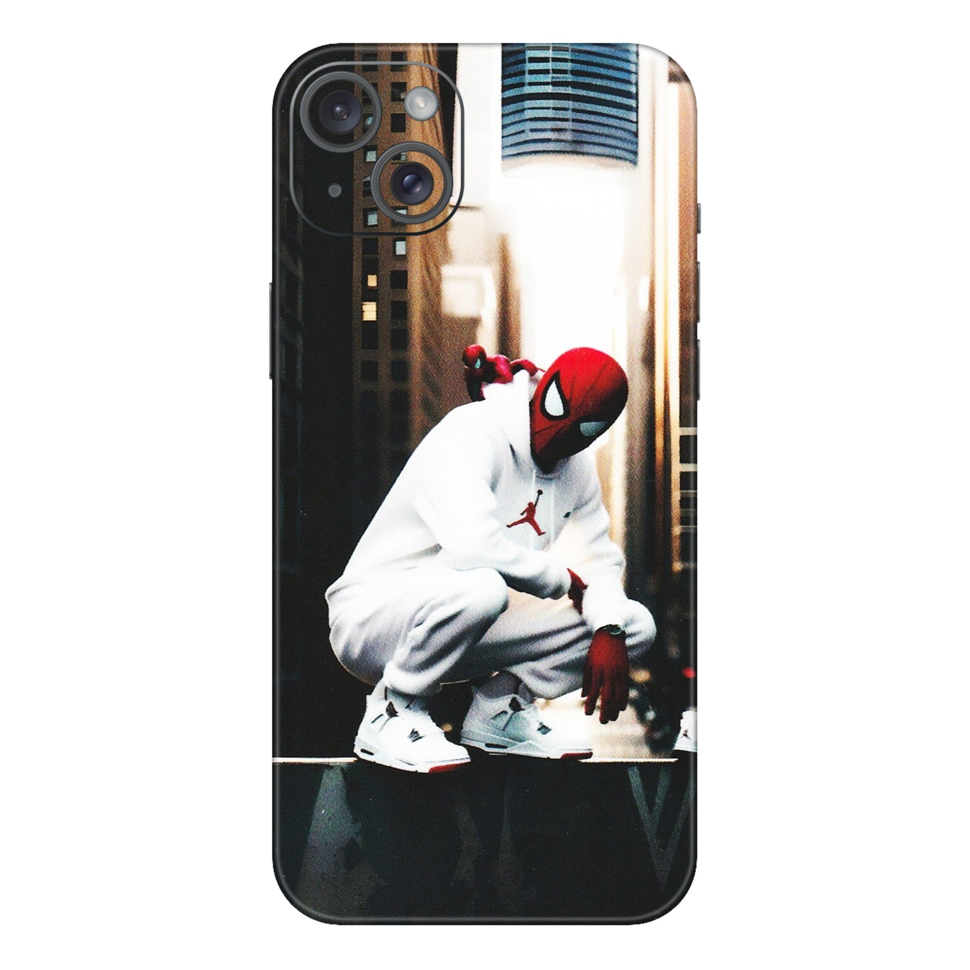 Apple iPhone Skins (All Models) - Sportsman Spider Man - Matte Finish (M-94) iPhone 15 Plus