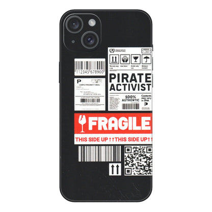 Apple iPhone Skins (All Models) - Handle With Care - Matte Finish (M-99) iPhone 15 Plus
