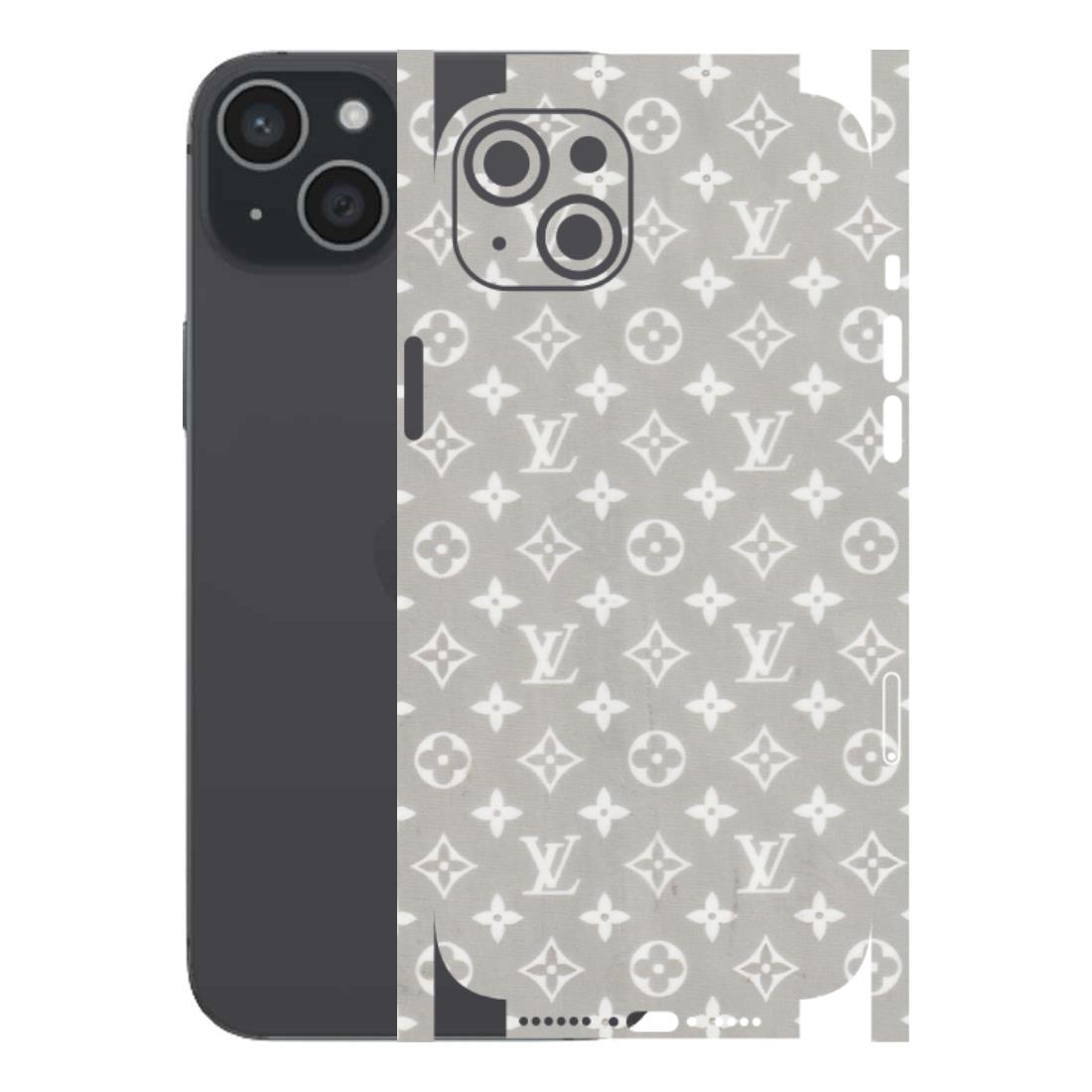 Apple iPhone Skins (All Models) - Luxury Brands Logo - Transparent Finish (T-07) iPhone 15 Plus