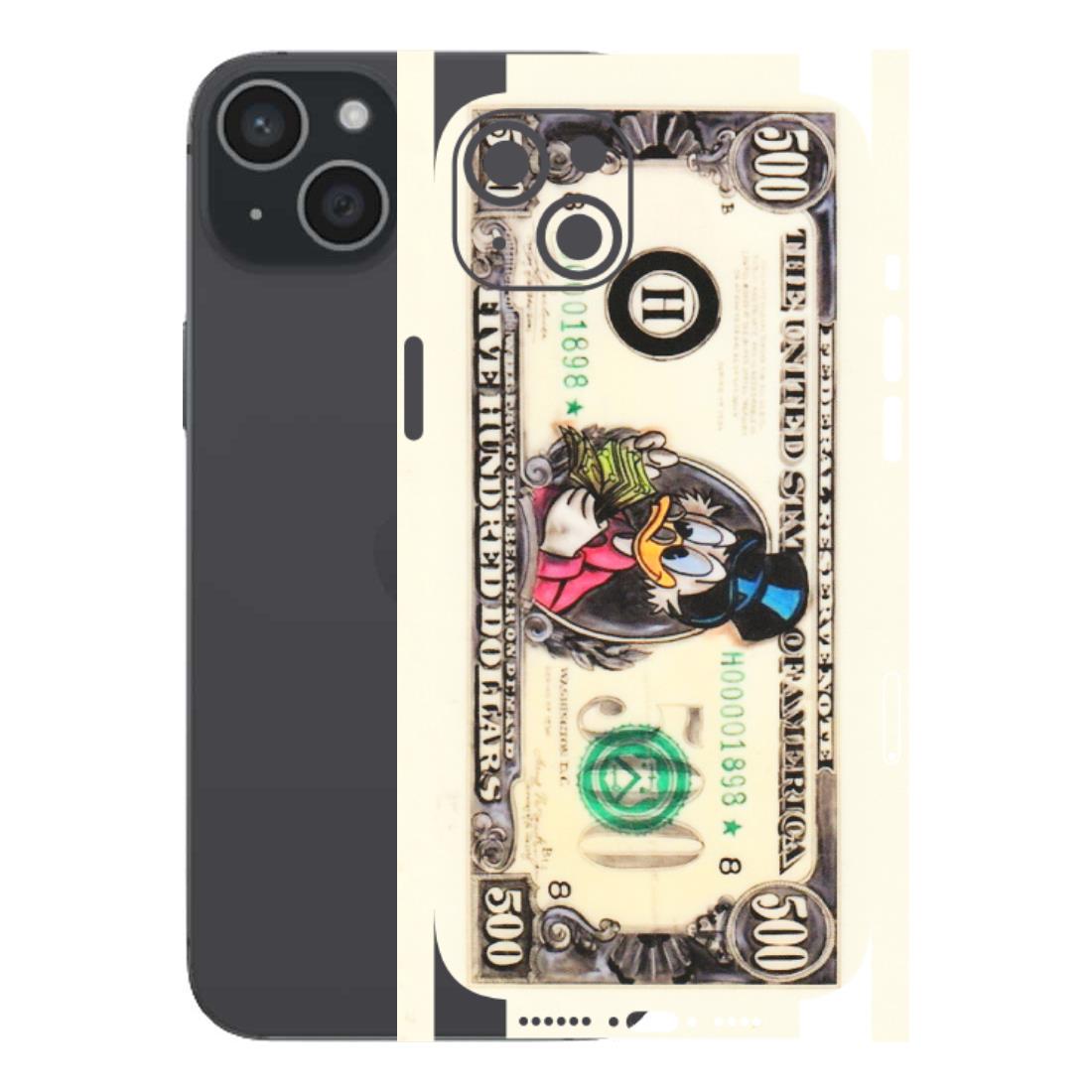 Apple iPhone Skins (All Models) - Five Hundred Dollar Duck - Transparent Finish (T-15) iPhone 15 Plus
