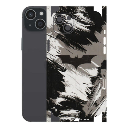 Apple iPhone Skins (All Models) - Batman Fleece DC - Transparent Finish (T-19) iPhone 15 Plus
