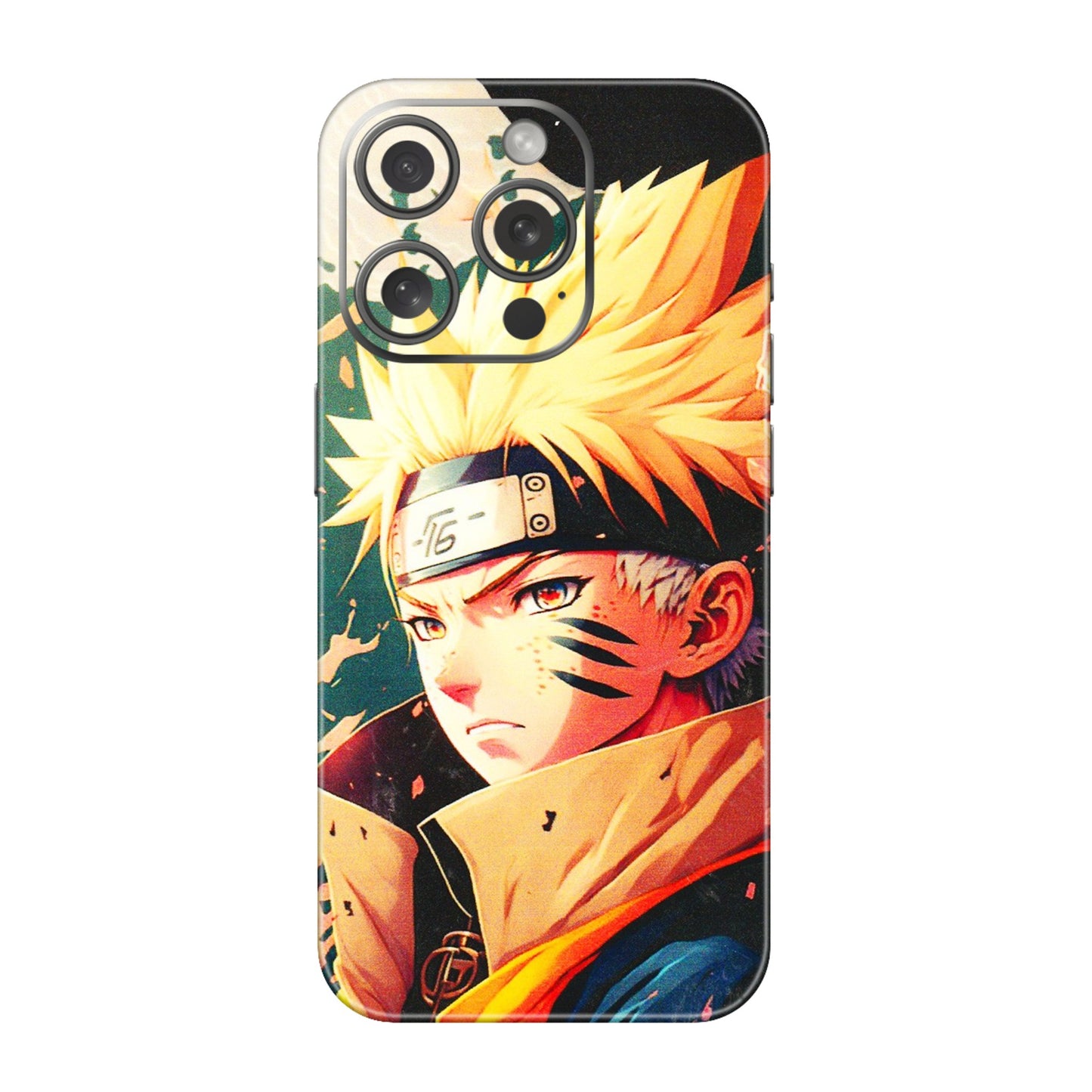 Apple iPhone Skins (All Models) - New Naruto - 3D Embossed Finish (L-148) iPhone 15 Pro
