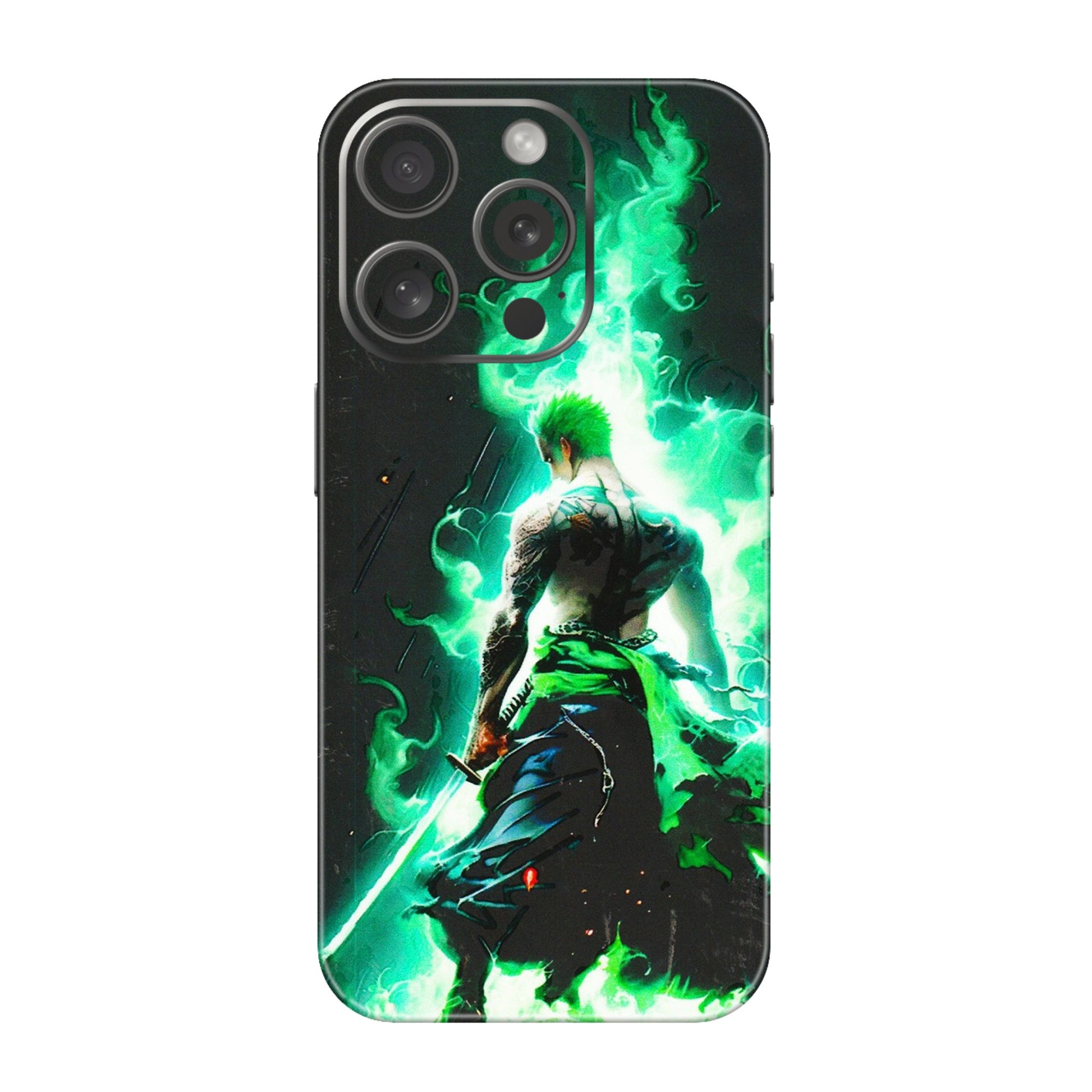 Apple iPhone Skins (All Models) - Zoro Sword - 3D Embossed Finish (L-241) iPhone 15 Pro