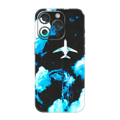 Apple iPhone Skins (All Models) - Travel In Airline - 3D Embossed Finish (L-264) iPhone 15 Pro