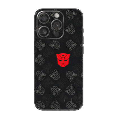 Apple iPhone Skins (All Models) - Transformers Devastation - 3D Embossed Finish (L-301) iPhone 15 Pro