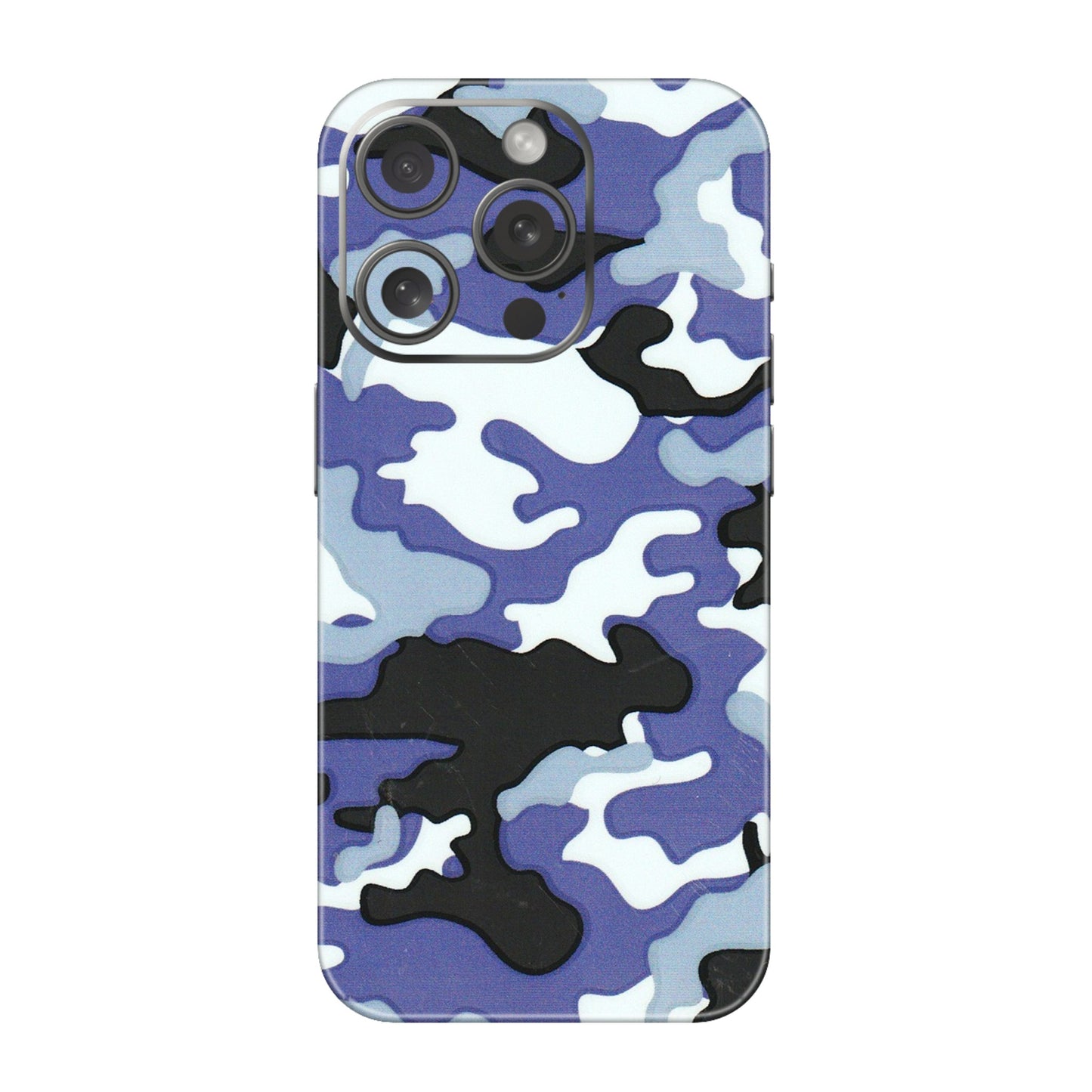 Apple iPhone Skins (All Models) - Powerfull Military Camoflauge - 3D Embossed Finish (L-49) iPhone 15 Pro