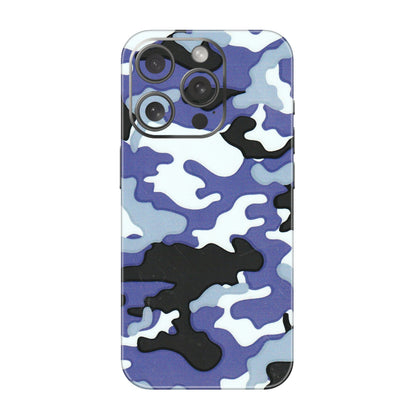 Apple iPhone Skins (All Models) - Powerfull Military Camoflauge - 3D Embossed Finish (L-49) iPhone 15 Pro