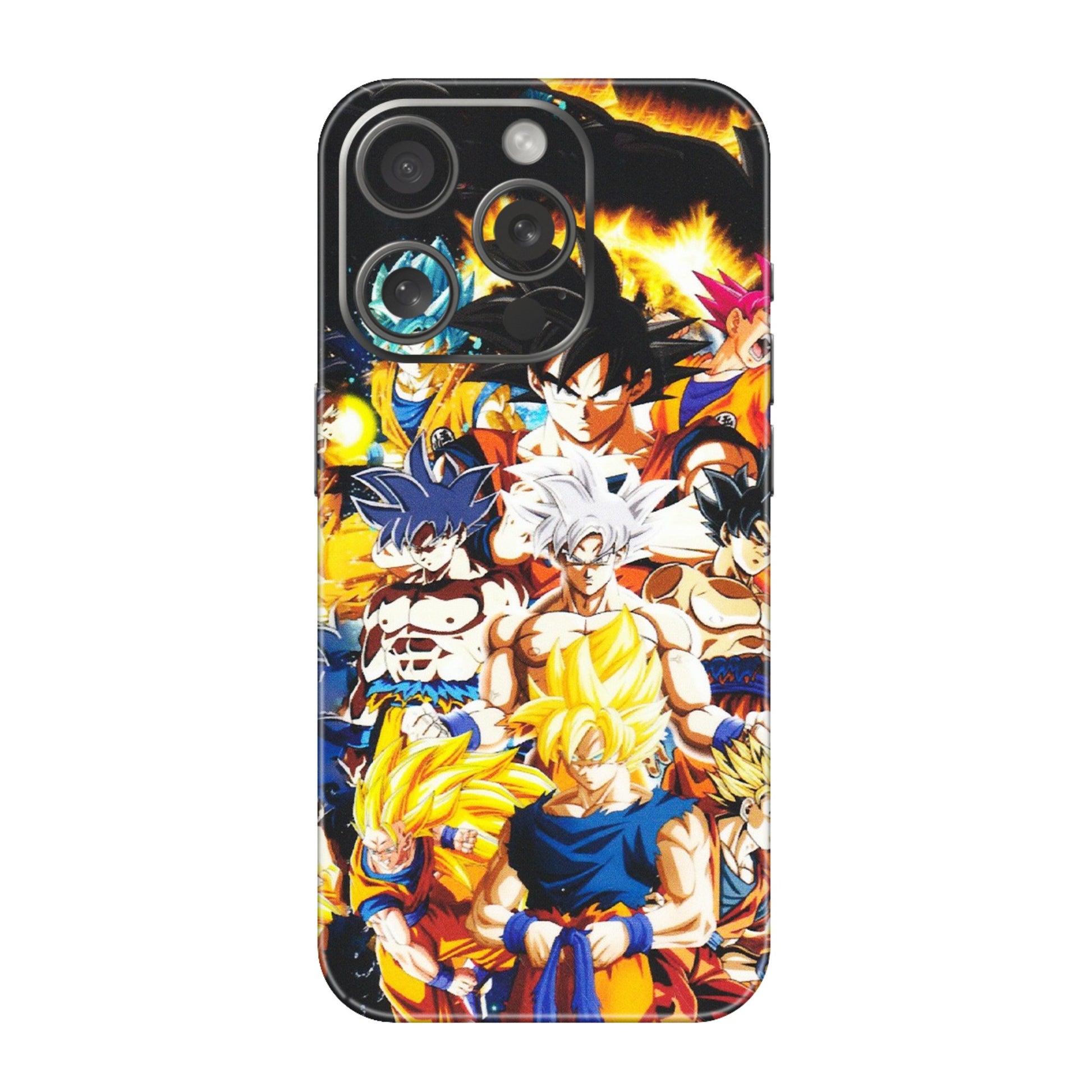 Apple iPhone Skins (All Models) - Ultimate Dragon Ball Z - Matte Finish (M-100) iPhone 15 Pro