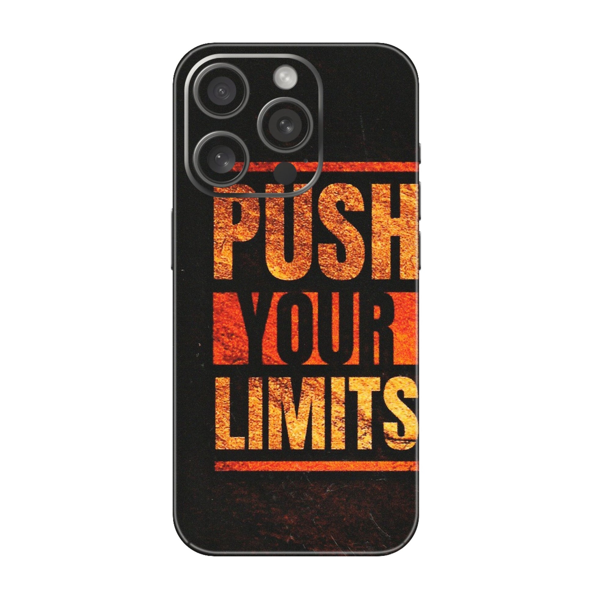 Apple iPhone Skins (All Models) - Push Your Limits - Matte Finish (M-118) iPhone 15 Pro