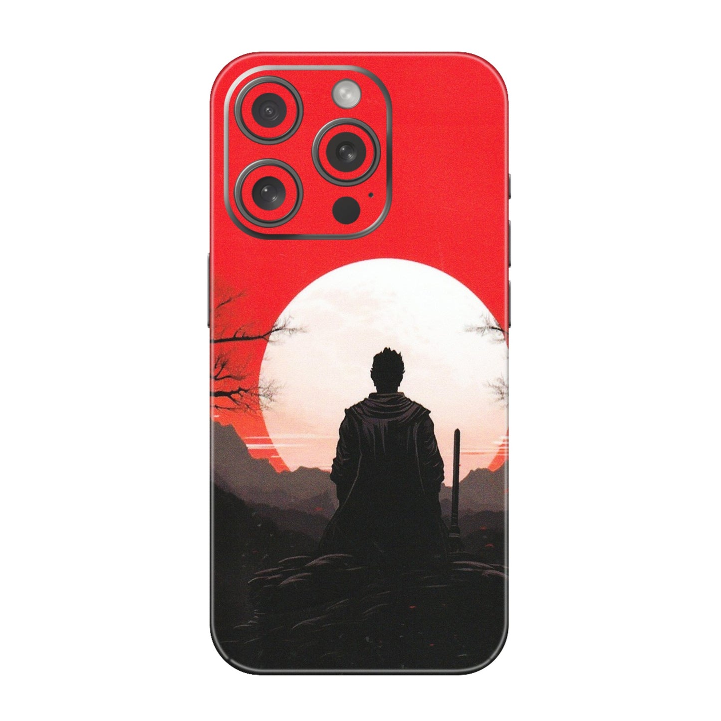 Apple iPhone Skins (All Models) - Samurai Anime - Matte Finish (M-141) iPhone 15 Pro