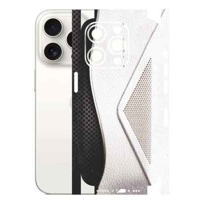 Apple iPhone Skins (All Models) - Black And White Iconic Convoy - Matte Finish (M-149) iPhone 15 Pro