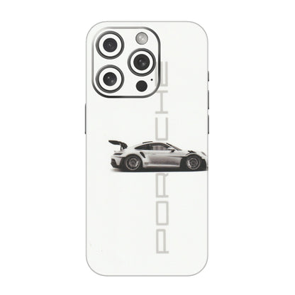 Apple iPhone Skins (All Models) - Porche Car Lover - Matte Finish (M-31) iPhone 15 Pro