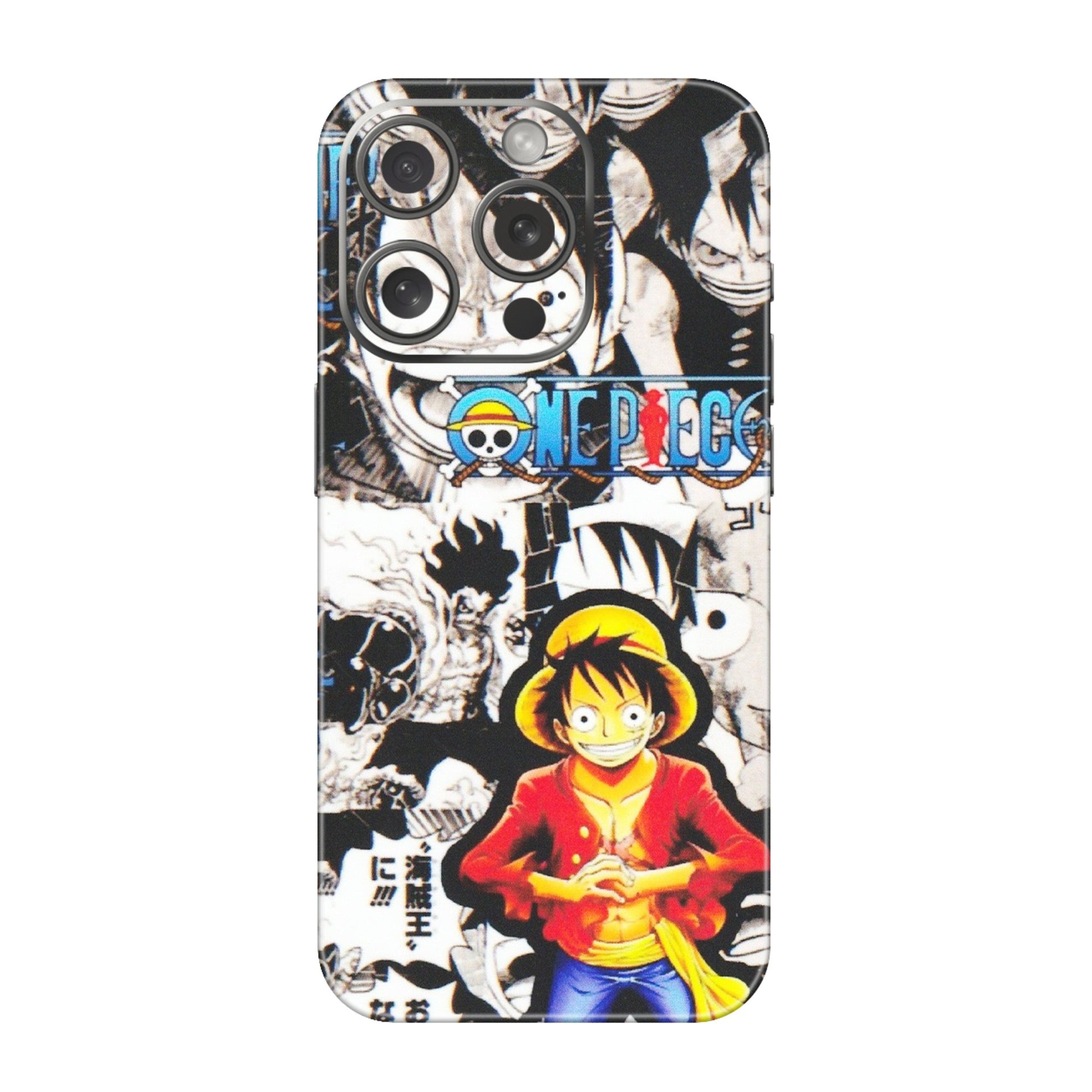 Apple iPhone Skins (All Models) - One Piece B&W - Matte Finish (M-63) iPhone 15 Pro
