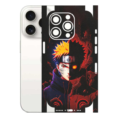 Apple iPhone Skins (All Models) - Naruto X Evil - Matte Finish (M-70) iPhone 15 Pro