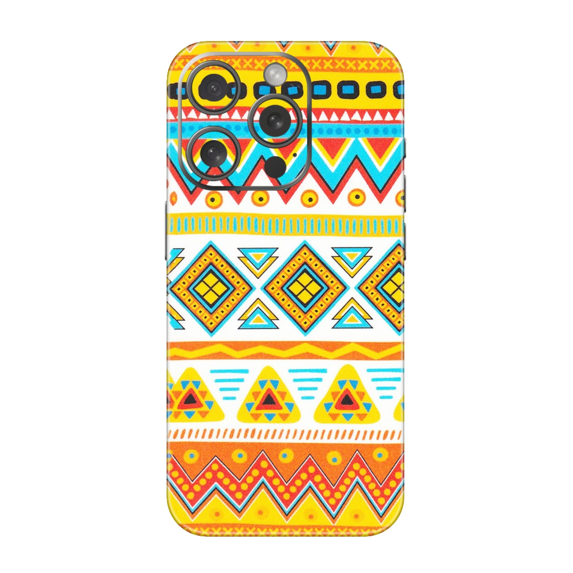 Apple iPhone Skins (All Models) - Mexican Abstract - Matte Finish (M-71) iPhone 15 Pro