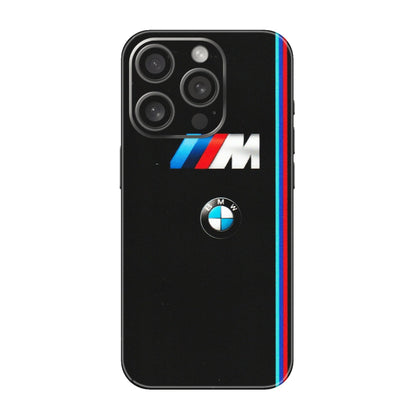 Apple iPhone Skins (All Models) - Styling With Black BMW - Matte Finish (M-74) iPhone 15 Pro