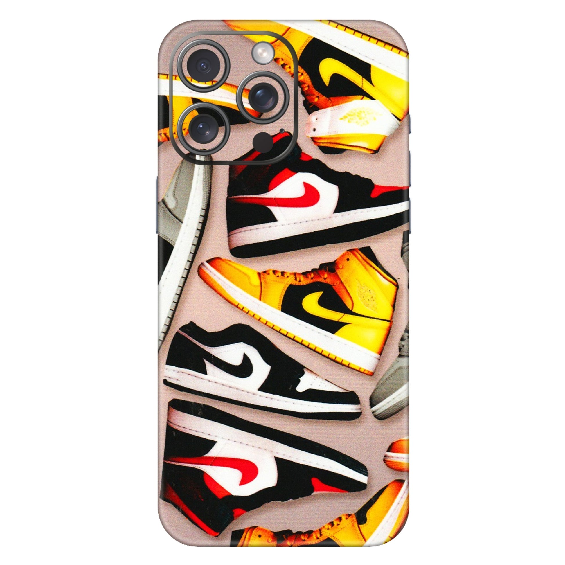 Apple iPhone Skins (All Models) - Sneaker Lover - 3D Embossed Finish (L-135) iPhone 15 Pro Max