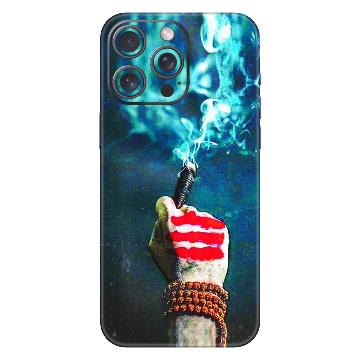 Apple iPhone Skins (All Models) - Mahadev Bhakt - 3D Embossed Finish (L-146) iPhone 15 Pro Max