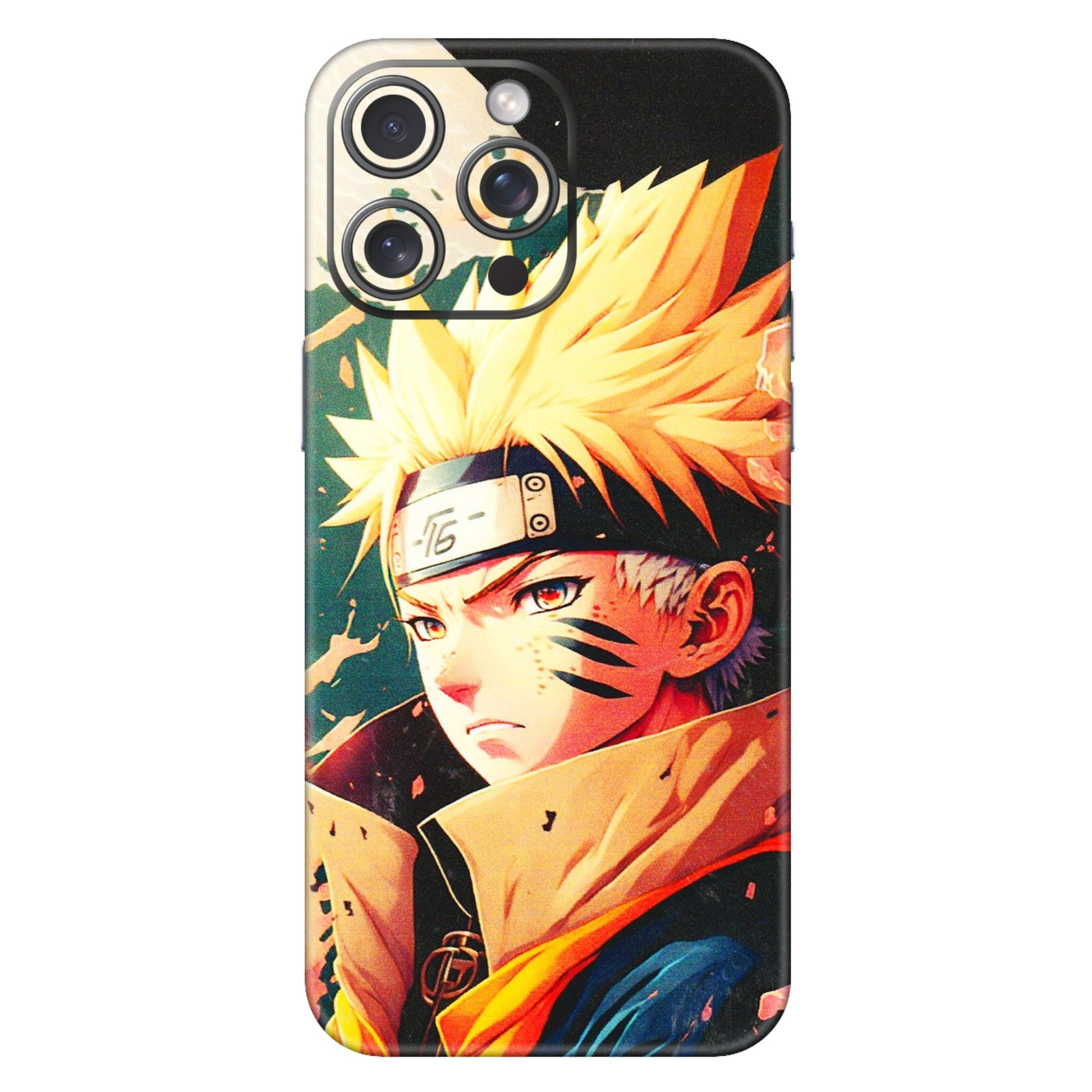 Apple iPhone Skins (All Models) - New Naruto - 3D Embossed Finish (L-148) iPhone 15 Pro Max