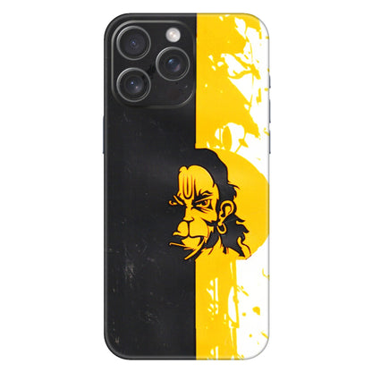Apple iPhone Skins (All Models) - Bajrangbali - 3D Embossed Finish (L-151) iPhone 15 Pro Max