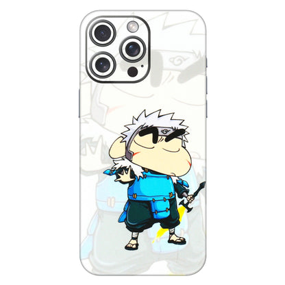 Apple iPhone Skins (All Models) - Angry Young Shinchan - 3D Embossed Finish (L-226) iPhone 15 Pro Max
