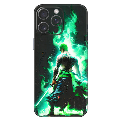 Apple iPhone Skins (All Models) - Zoro Sword - 3D Embossed Finish (L-241) iPhone 15 Pro Max