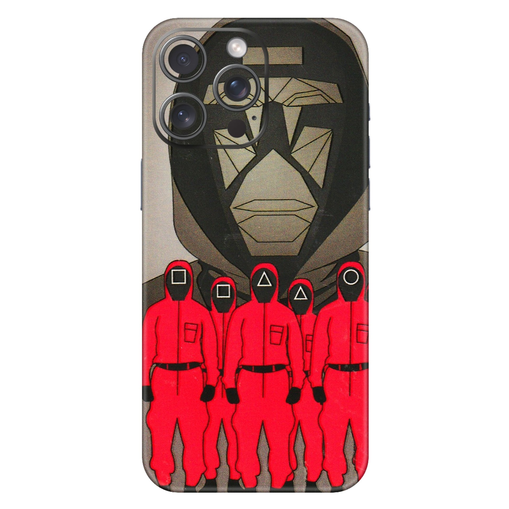 Apple iPhone Skins (All Models) - Squid Game Hero - 3D Embossed Finish (L-245) iPhone 15 Pro Max