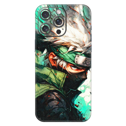Apple iPhone Skins (All Models) - Kakashi Side Profile - 3D Embossed Finish (L-249) iPhone 15 Pro Max