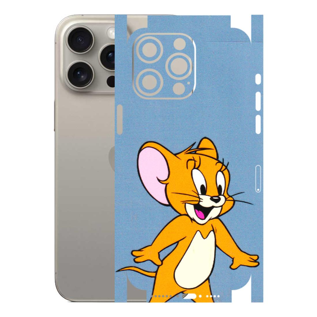 Apple iPhone Skins (All Models) - Jerry - 3D Embossed Finish (L-259) iPhone 15 Pro Max