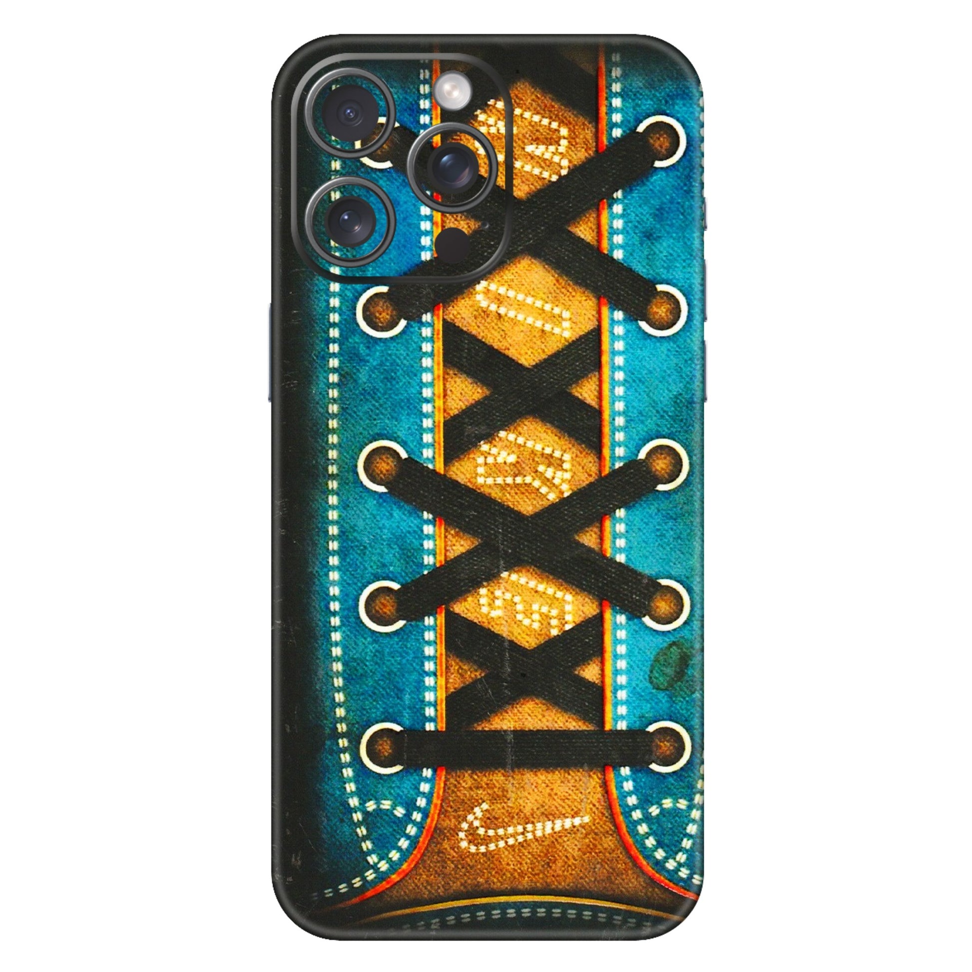 Apple iPhone Skins (All Models) - Sneakers Lover Nike - 3D Embossed Finish (L-262) iPhone 15 Pro Max