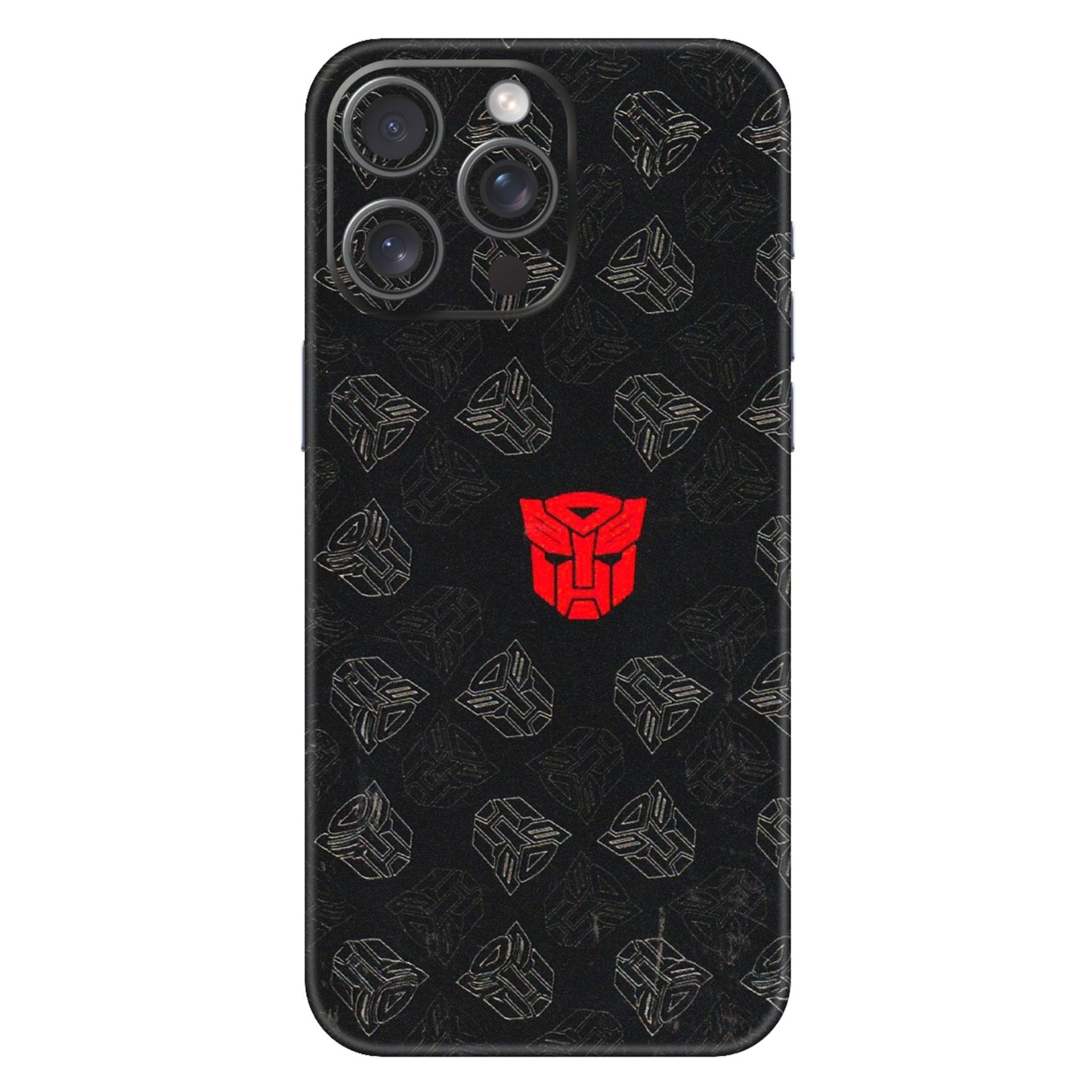 Apple iPhone Skins (All Models) - Transformers Devastation - 3D Embossed Finish (L-301) iPhone 15 Pro Max