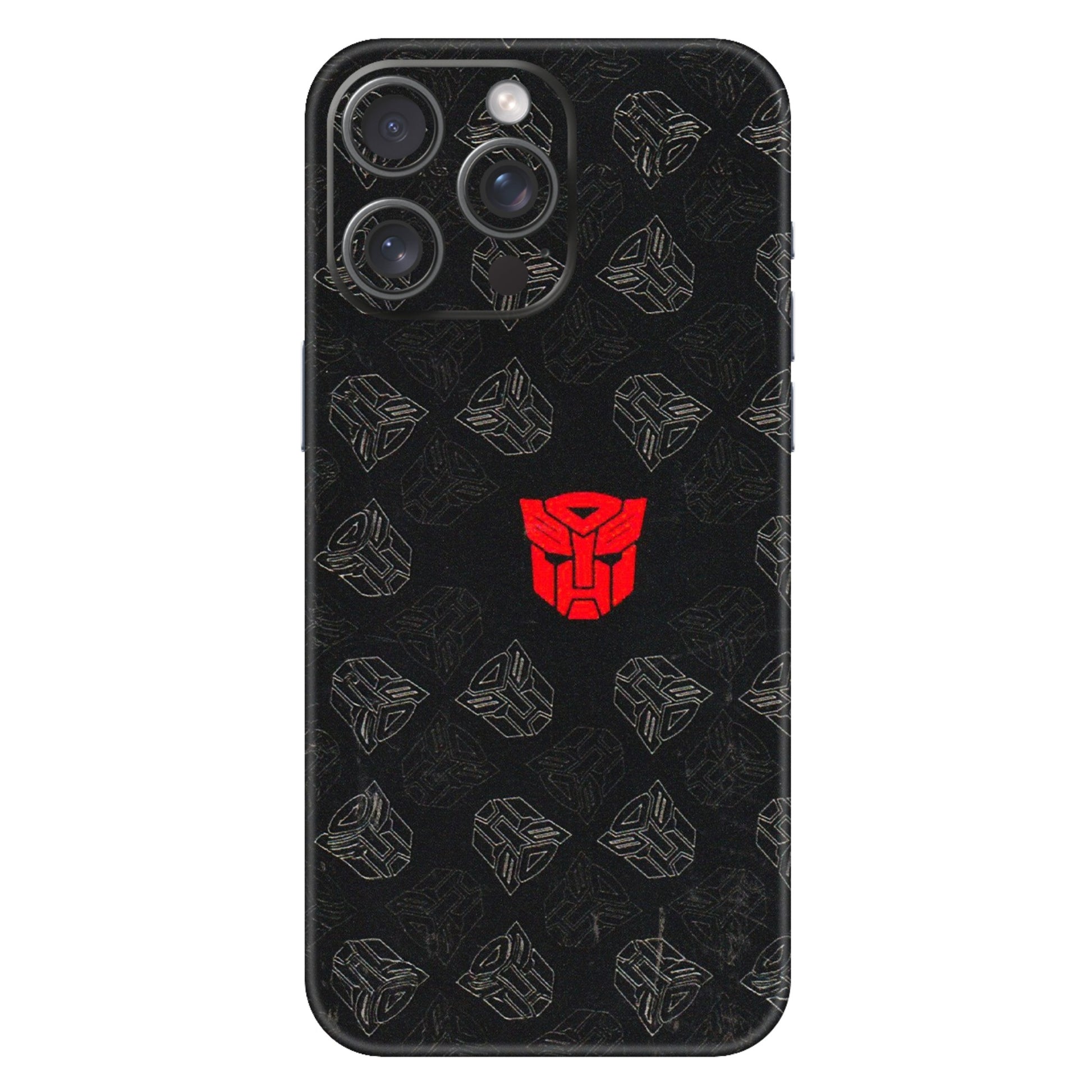 Apple iPhone Skins (All Models) - Transformers Devastation - 3D Embossed Finish (L-301) iPhone 15 Pro Max