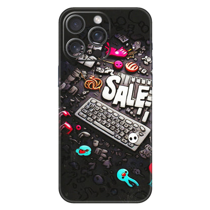 Apple iPhone Skins (All Models) - Gadgets Sale - 3D Embossed Finish (L-50) iPhone 15 Pro Max